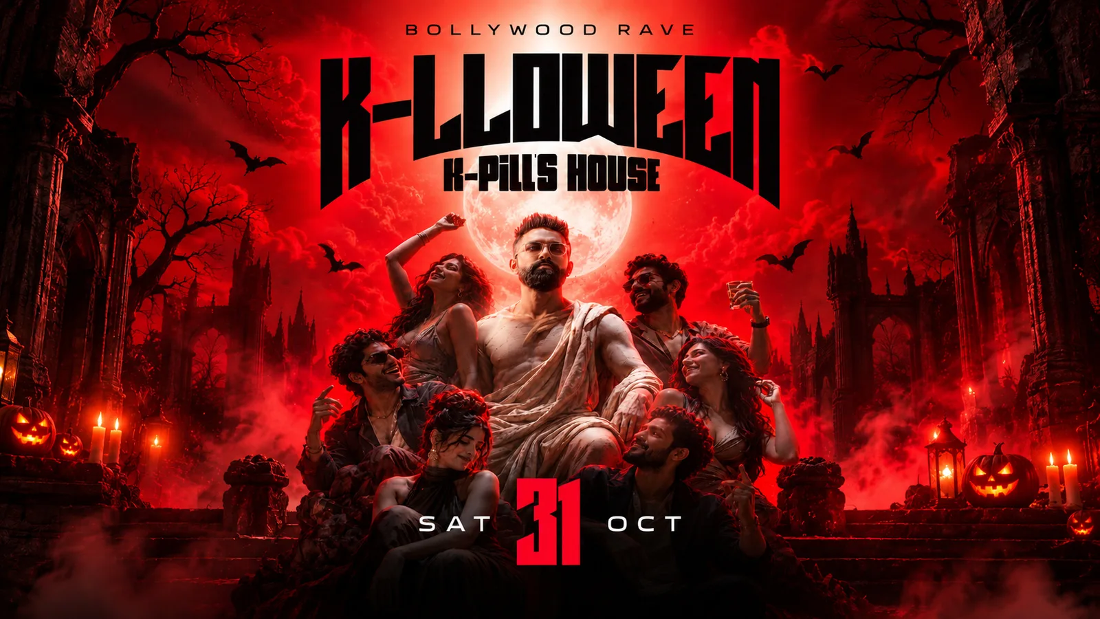 Halloween Bollywood Rave at Lucy Wong | Cocktail Bar