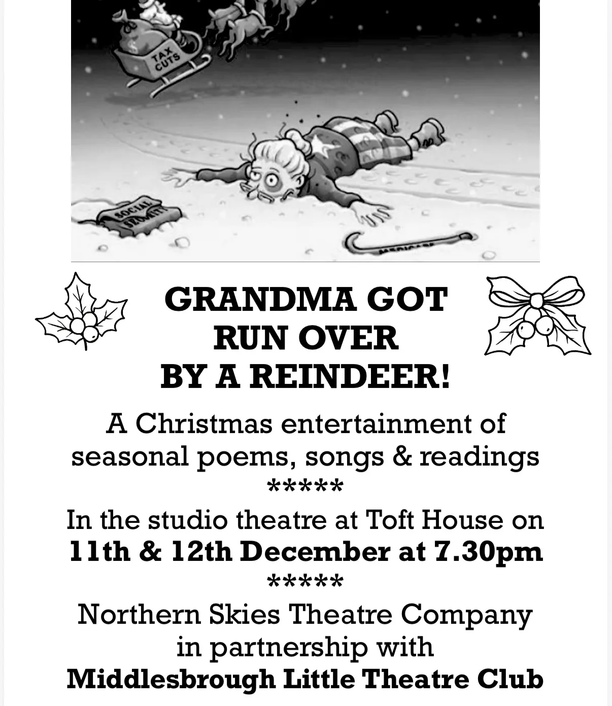 Grandma Got Run Over By a Reindeer!