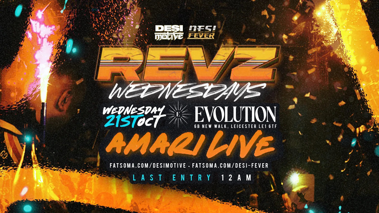 Revz Wednesdays : £1.50 Vodka & Mixer B4 Midnight | Hosted By : DJ Kazz & Friends || Venue Evolution || Sold Out Every Week at Evolution 