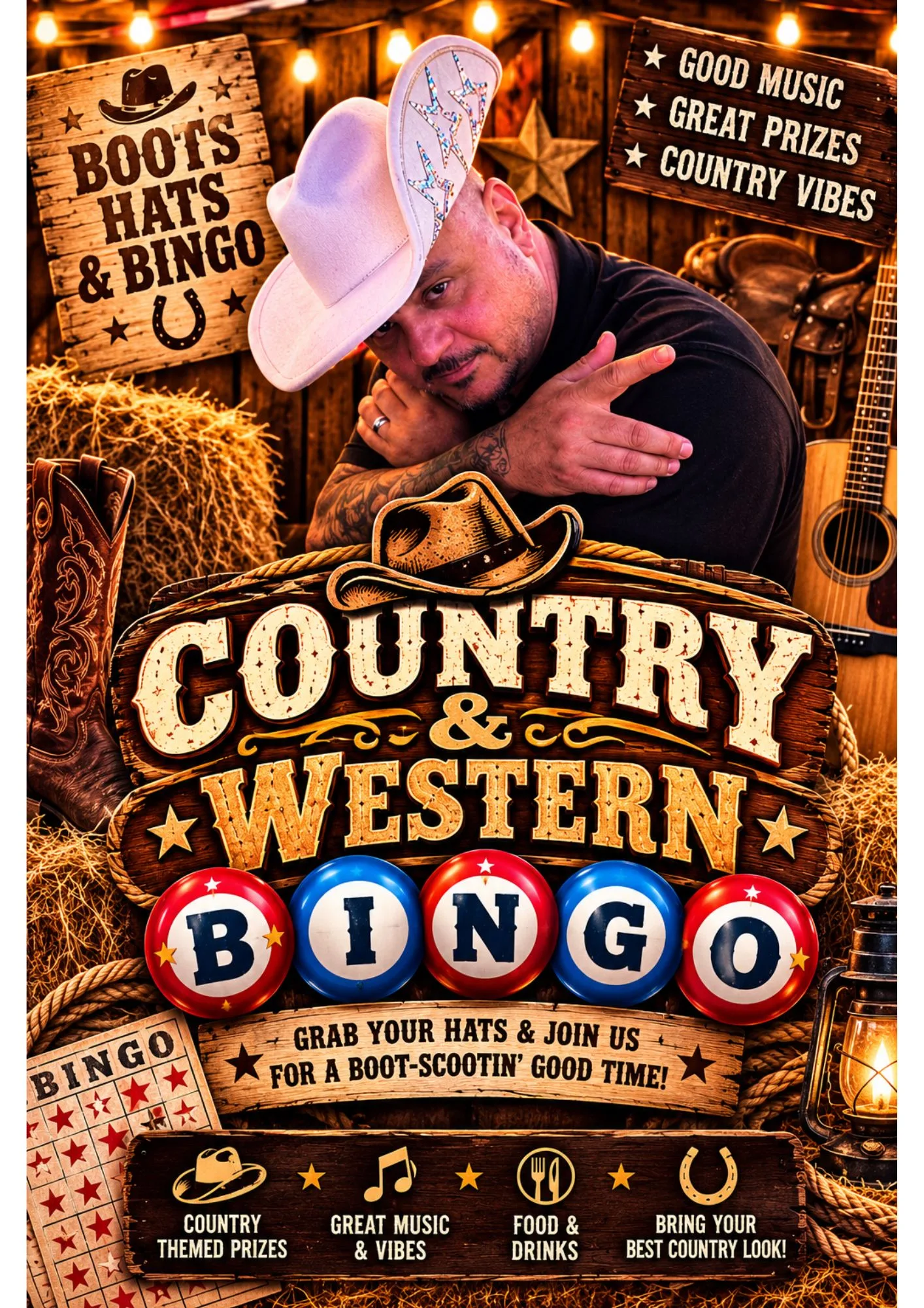 Country & Western Bingo! 🤠 🐴 at Gorilla Beer Hall