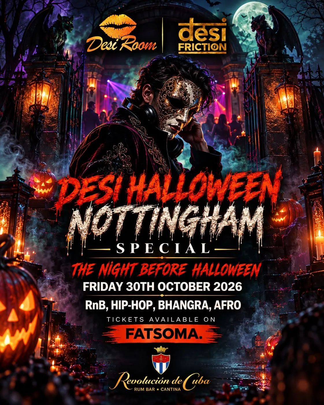DESI FRICTION PRESENTS  👹DESI HALLOWEEN 👻