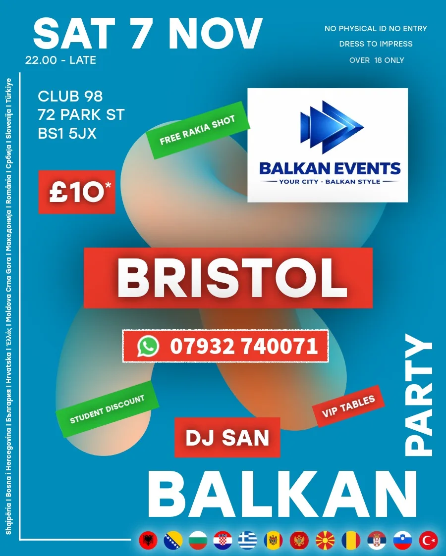 BALKAN Party BRISTOL - Bonfire & Beats