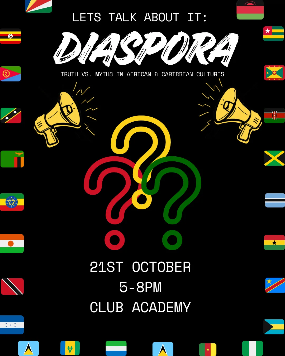 LETS TALK ABOUT IT: Diaspora edition