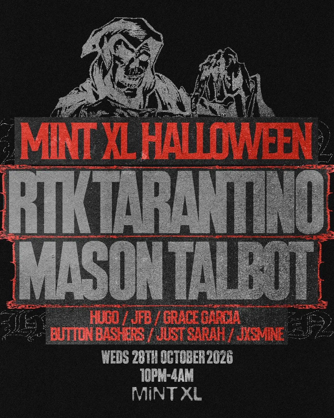 Mint XL presents Halloween at Mint XL