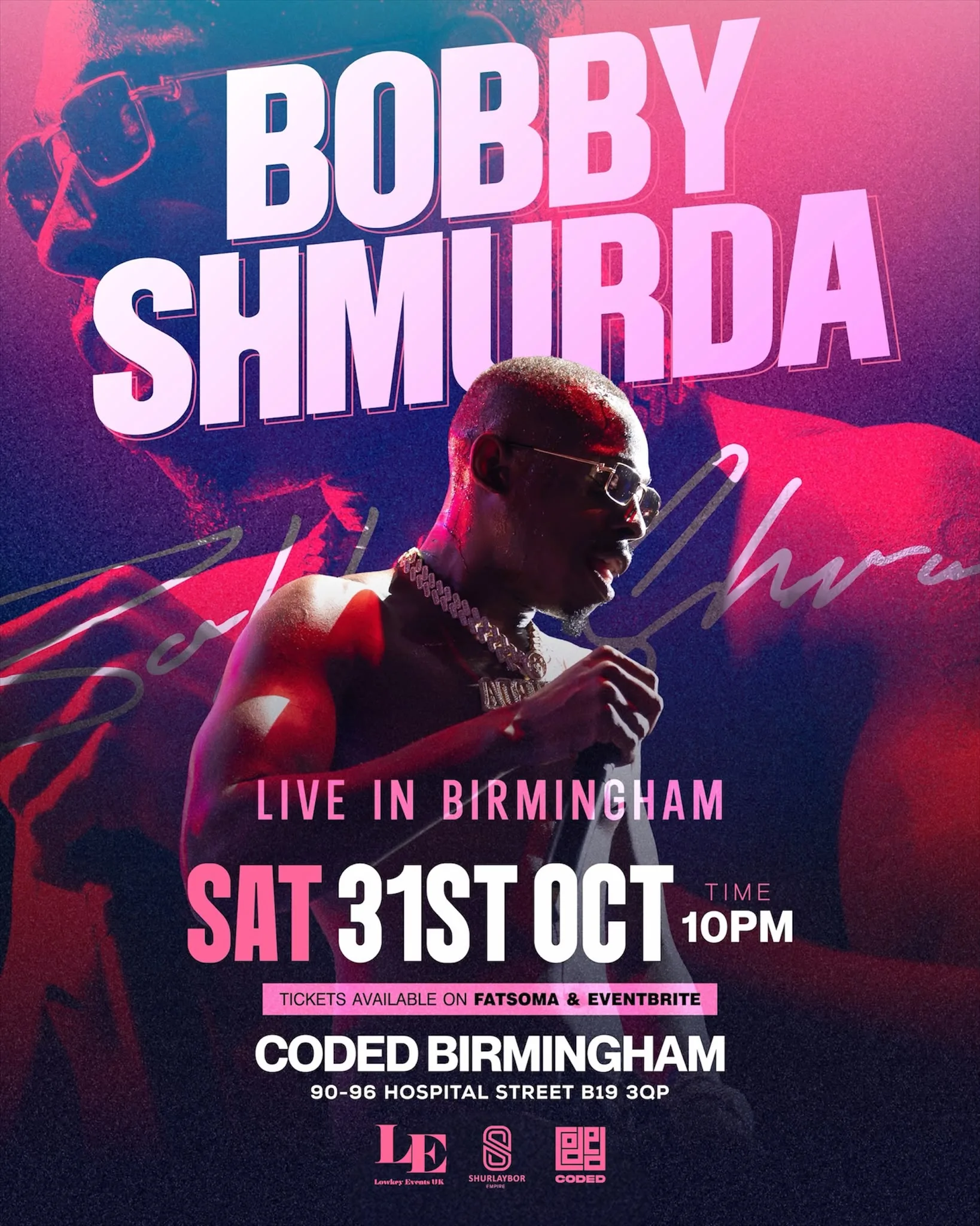 🔥🚨 BOBBY SHMURDA LIVE IN BIRMINGHAM! 🚨