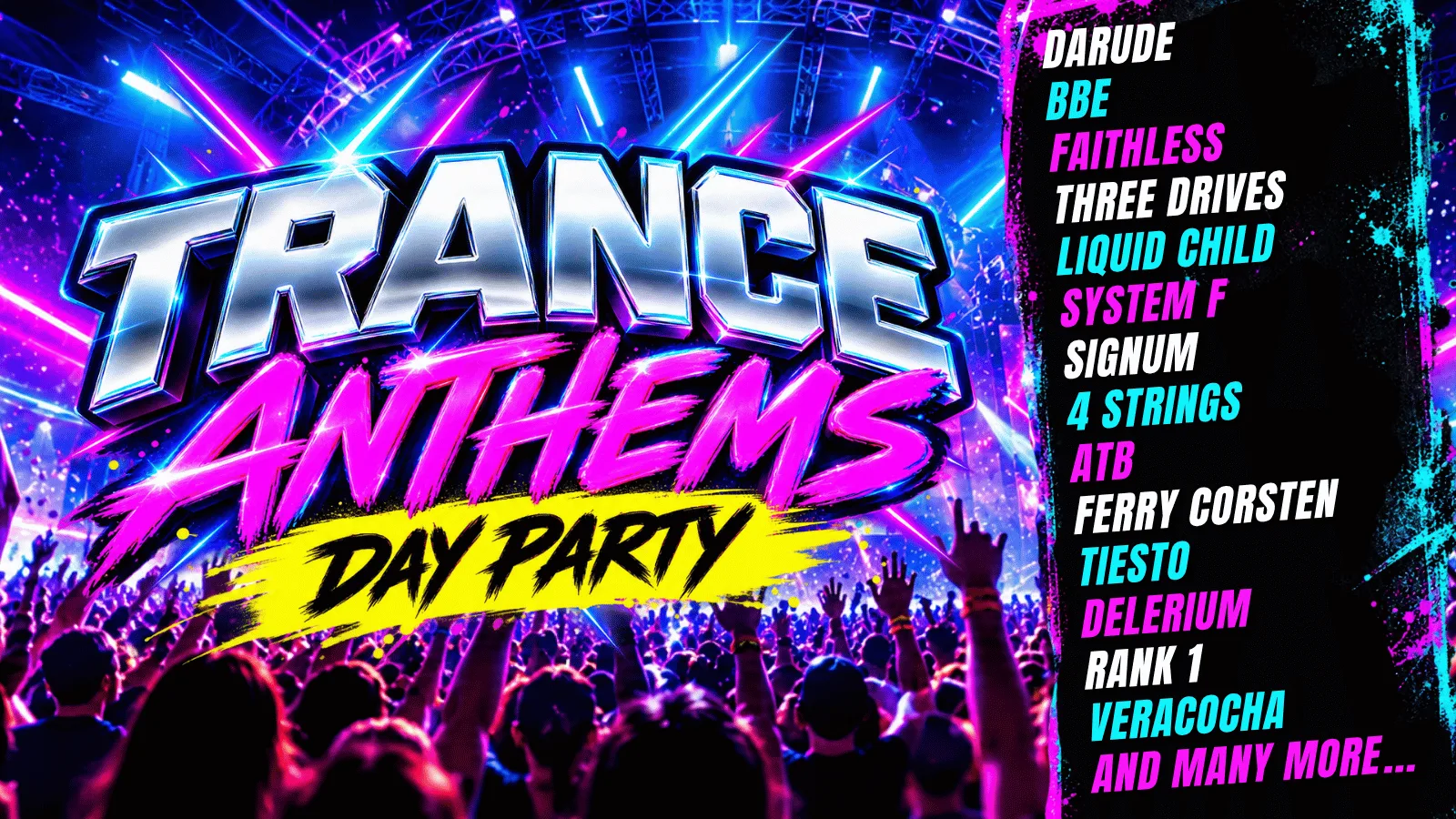 Trance Anthems Day Party: Epsom