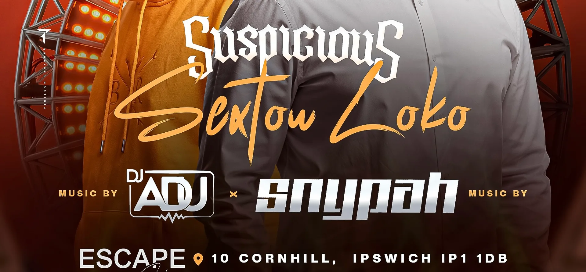 🥳 SEXTOU LOKO - FRIDAY 13th NOV - ESCAPE CLUB by SUSPICIOUS 😈