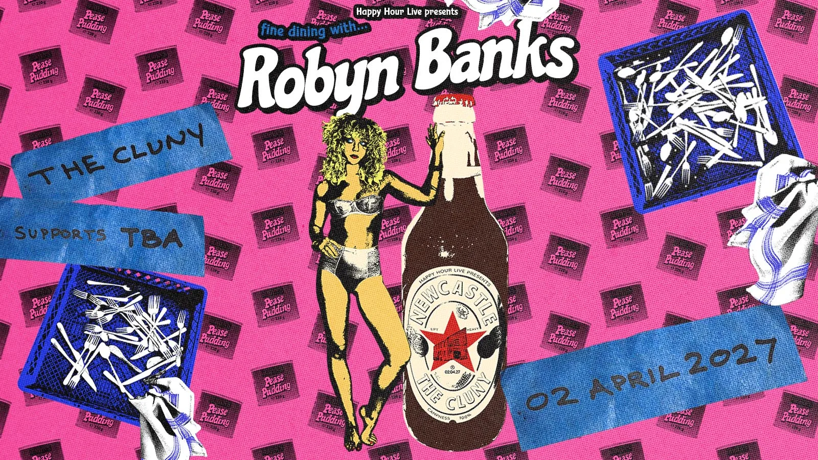 Robyn Banks - The Cluny - 2nd April 2027