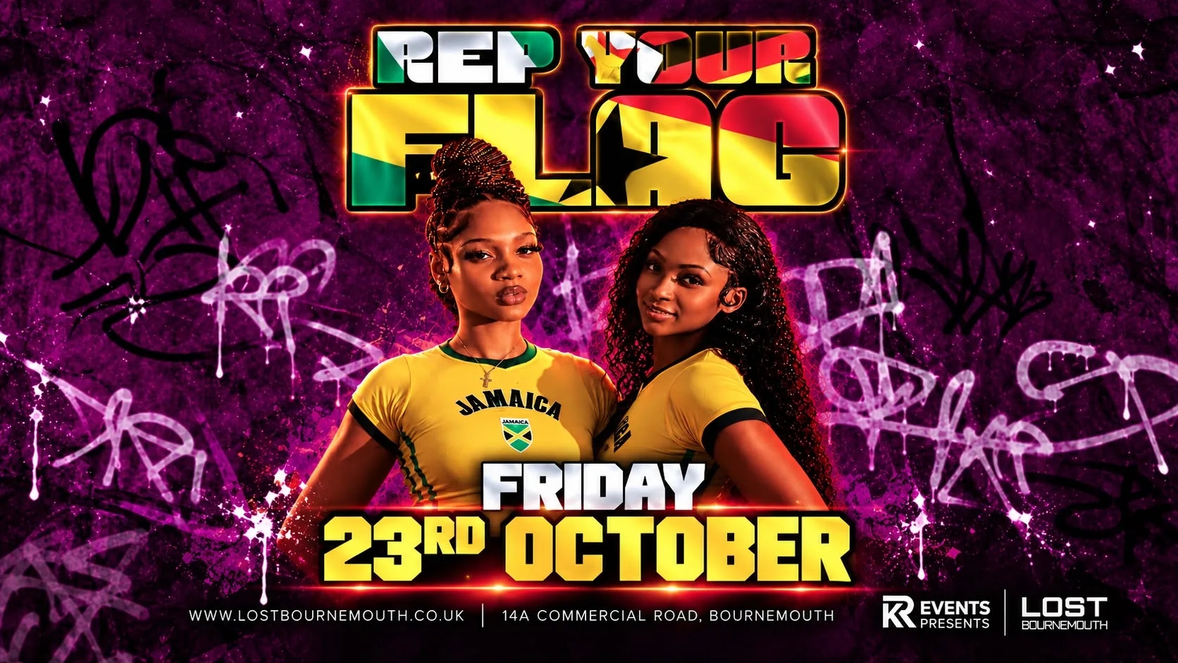 REP YOUR FLAG TAKEOVER! Fire Fridays @ Lost Bournemouth🔥 at Lost Bournemouth