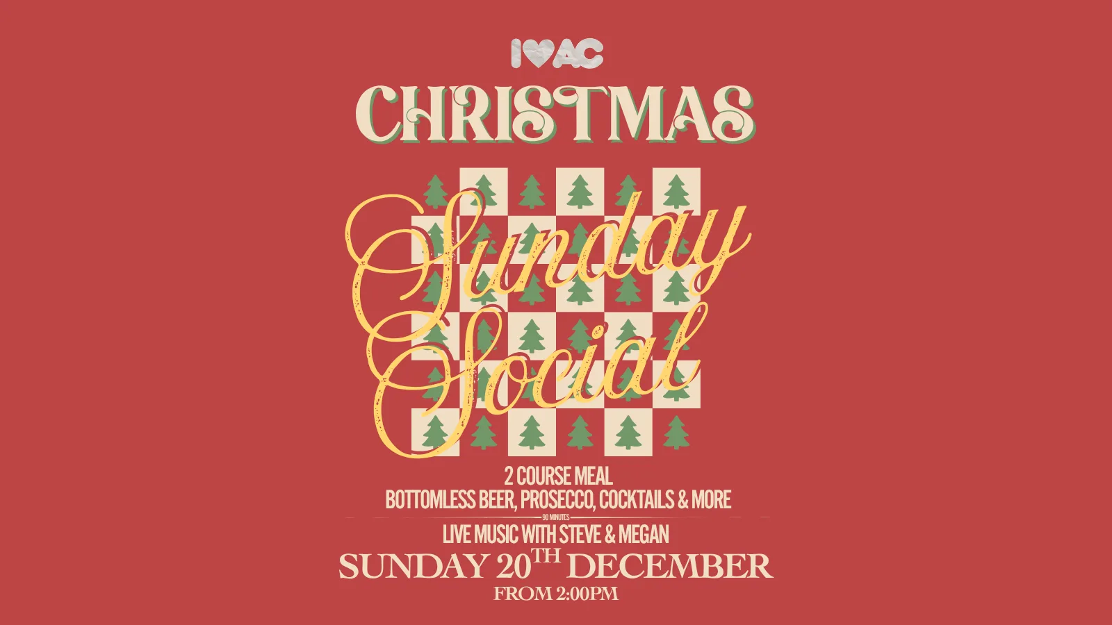 The Festive Sunday Social at The Admiral Cunningham Hotel