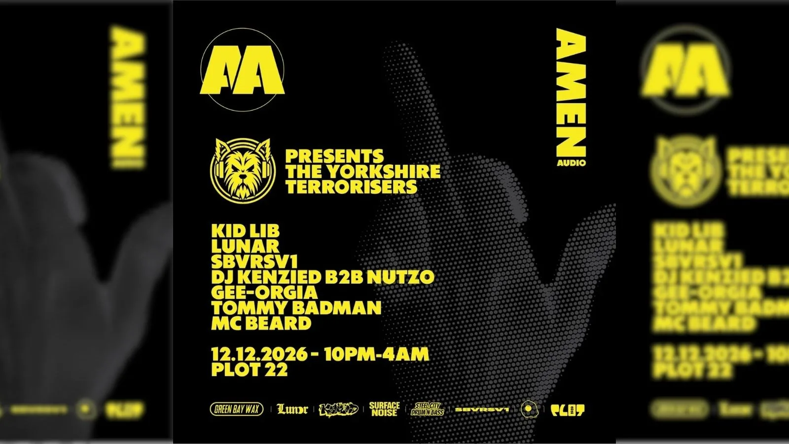 Amen Audio presents The Yorkshire Terrorisers