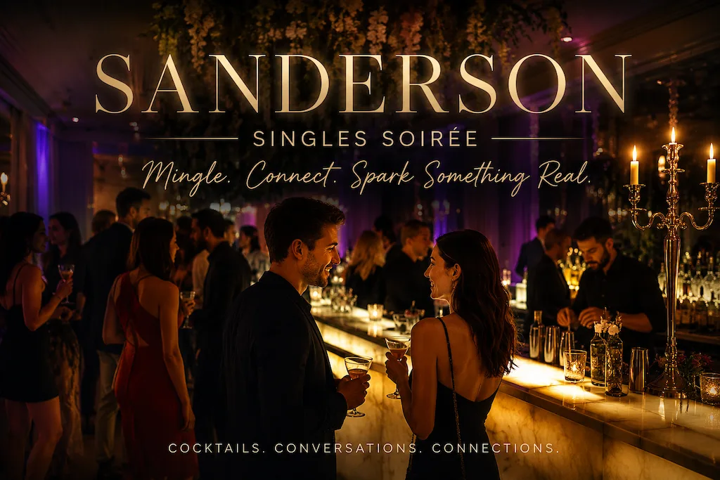 Friday Sparks at Sanderson: Speed Dating & Singles Social