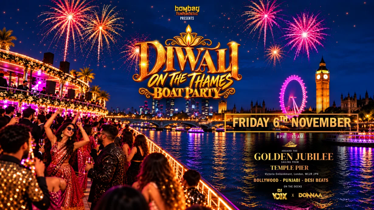 DIWALI ON THE THAMES - BOAT PARTY