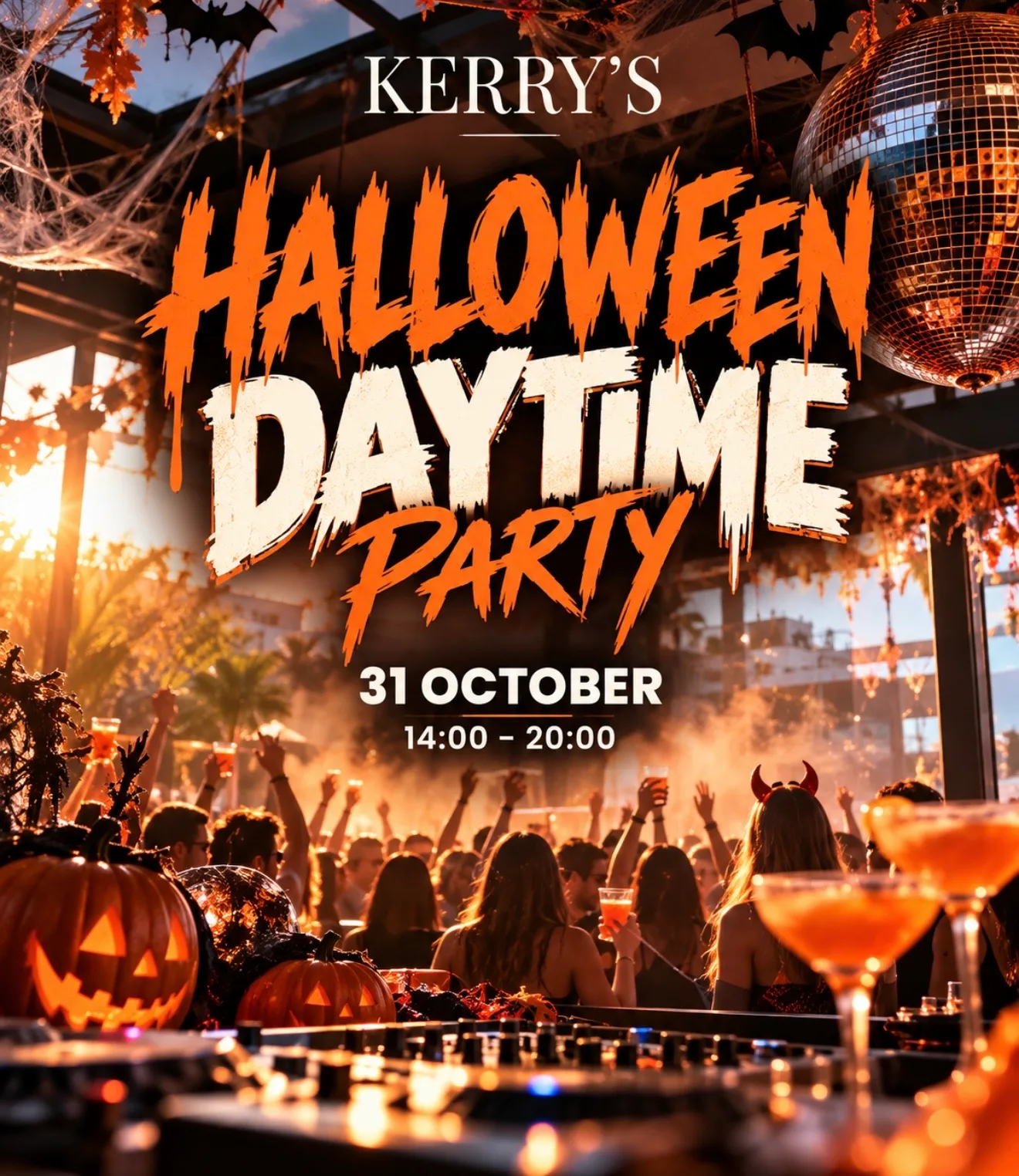 HALLOWEEN DAYTIME PARTY at Kerry’s