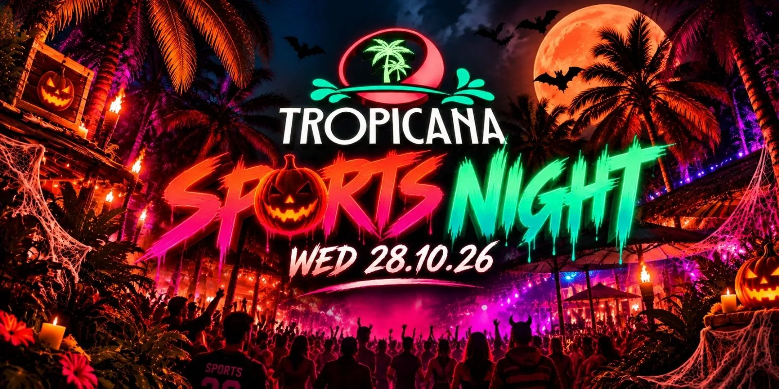 Tropicana Newcastle | Wednesday Halloween Sports Night | 28th October at TROPICANA NEWCASTLE
