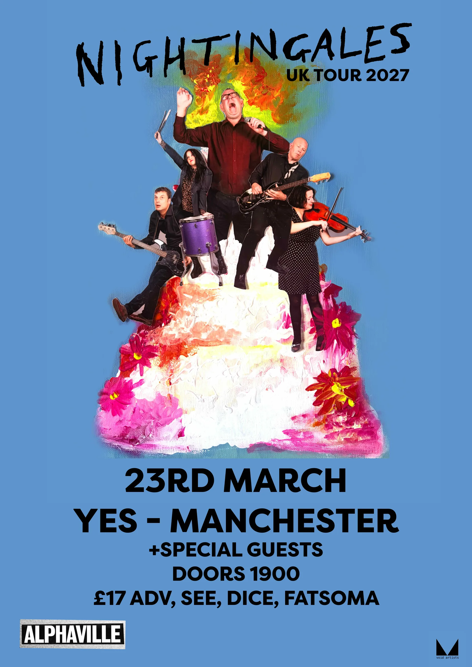 The Nightingales at YES Pink Room at YES