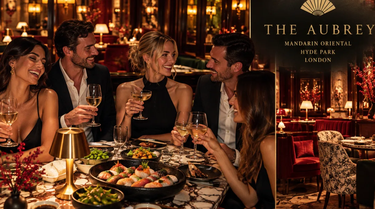 Japanese Dining & New Connections at The Aubrey at The Aubrey, London