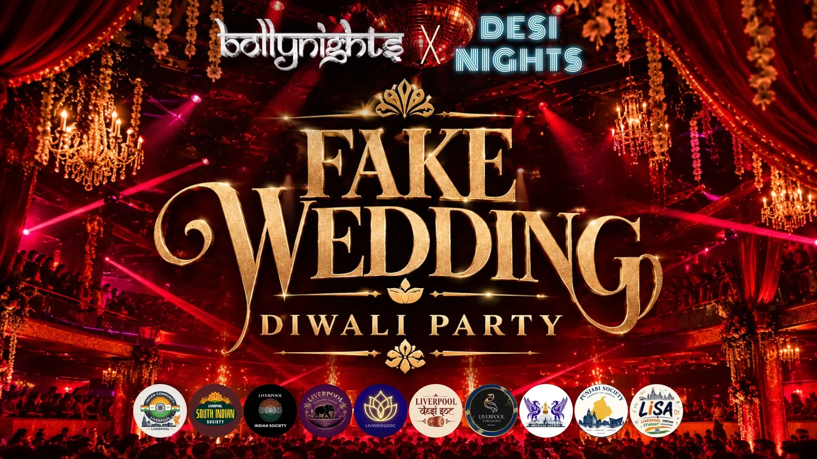 Liverpool Bollynights X Desi Nights  - Diwali Special | Friday 6th November | Paradiso at Paradiso Nightclub