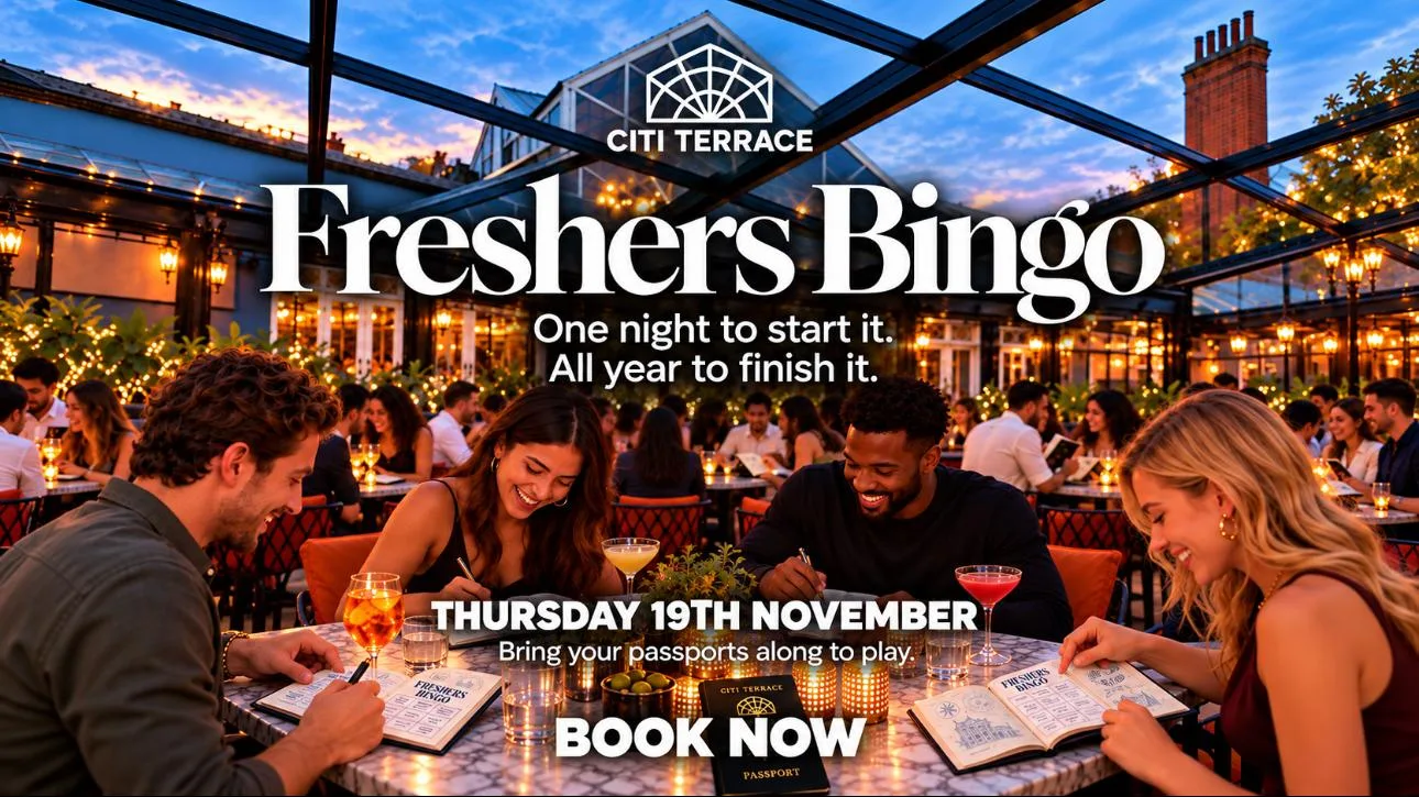 Freshers Bingo at Citi Terrace