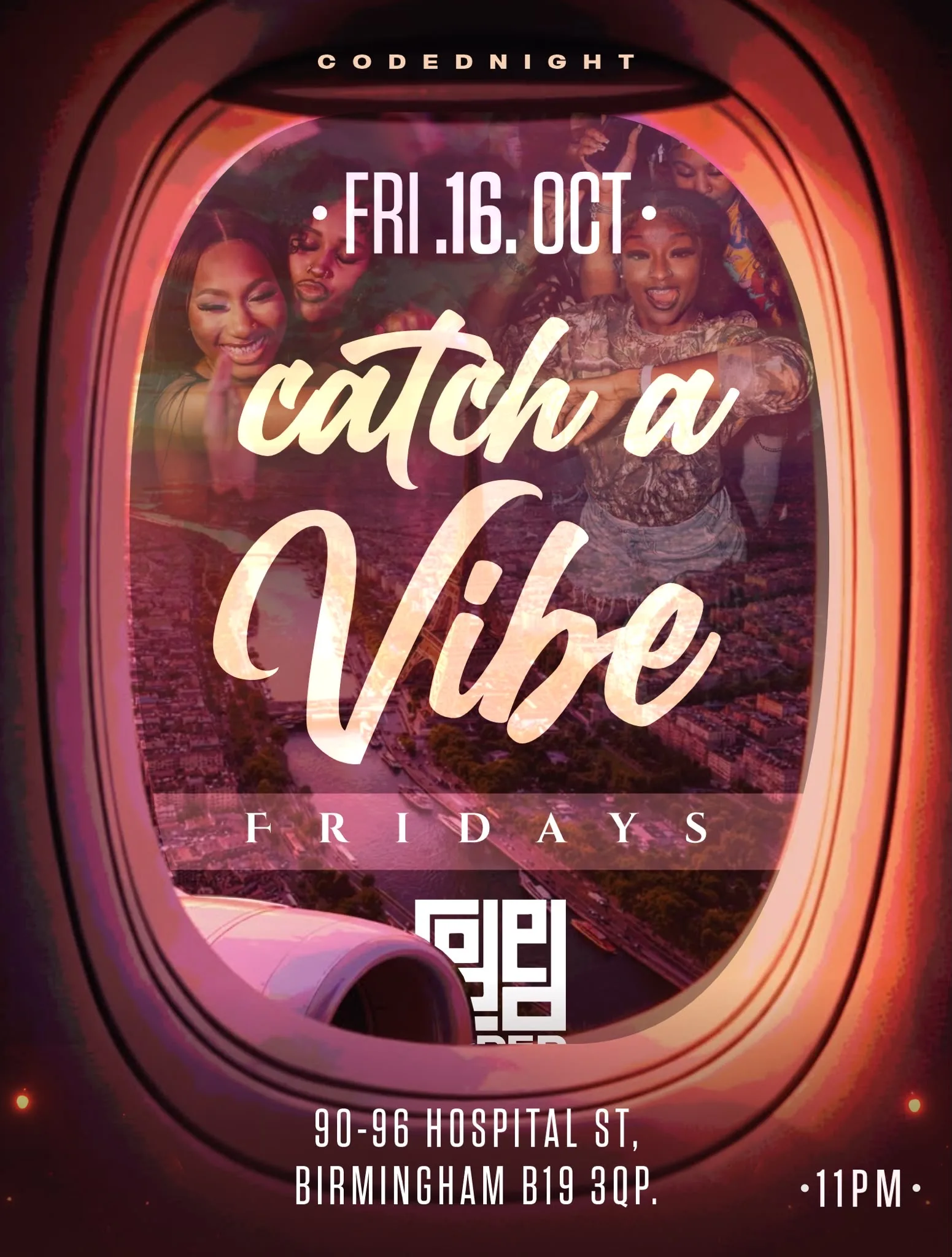 CATCH A VIBE FRIDAYS at Coded Birmingham