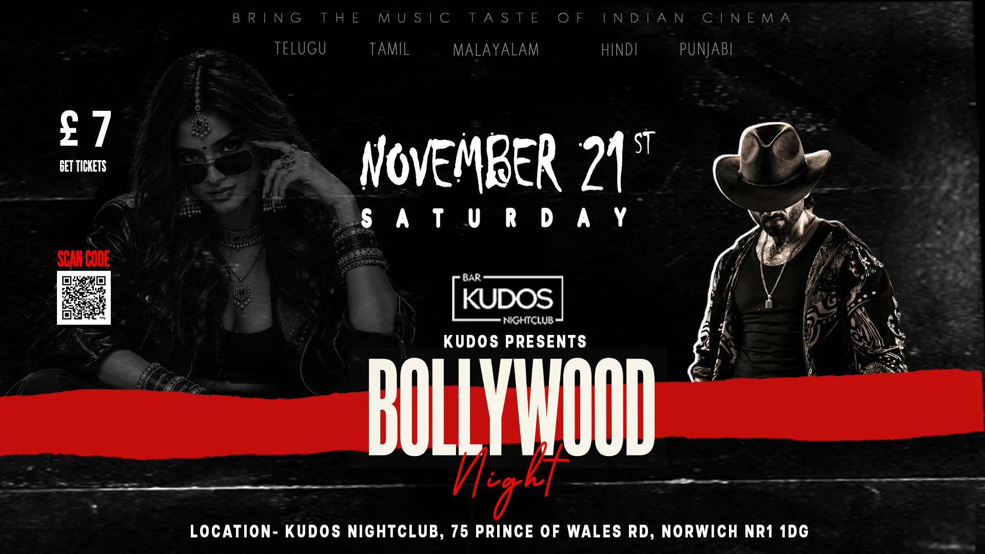KUDOS PRESENTS: BOLLYWOOD NIGHTS 🇮🇳🔥