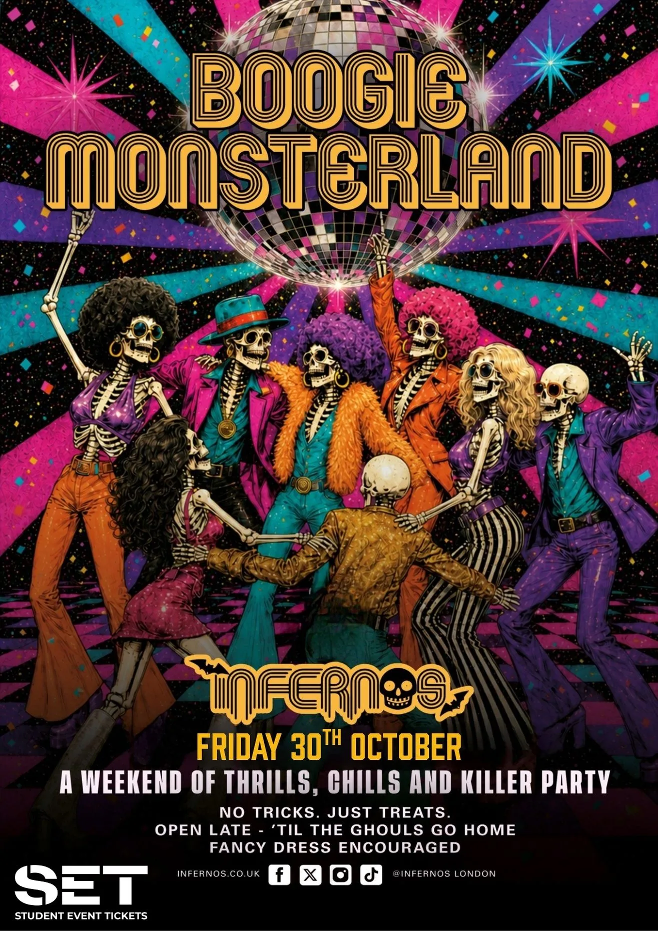 HALLOWEEN @ INFERNOS CLAPHAM FRIDAY 30TH OCTOBER at Infernos Nightclub