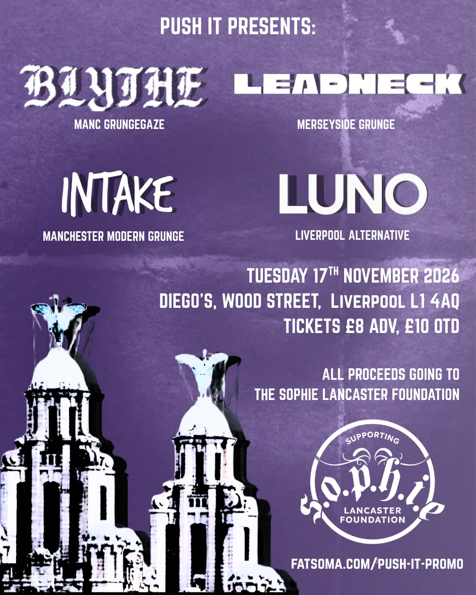 PUSH IT PRESENTS: Blythe, Leadneck, Intake & Luno