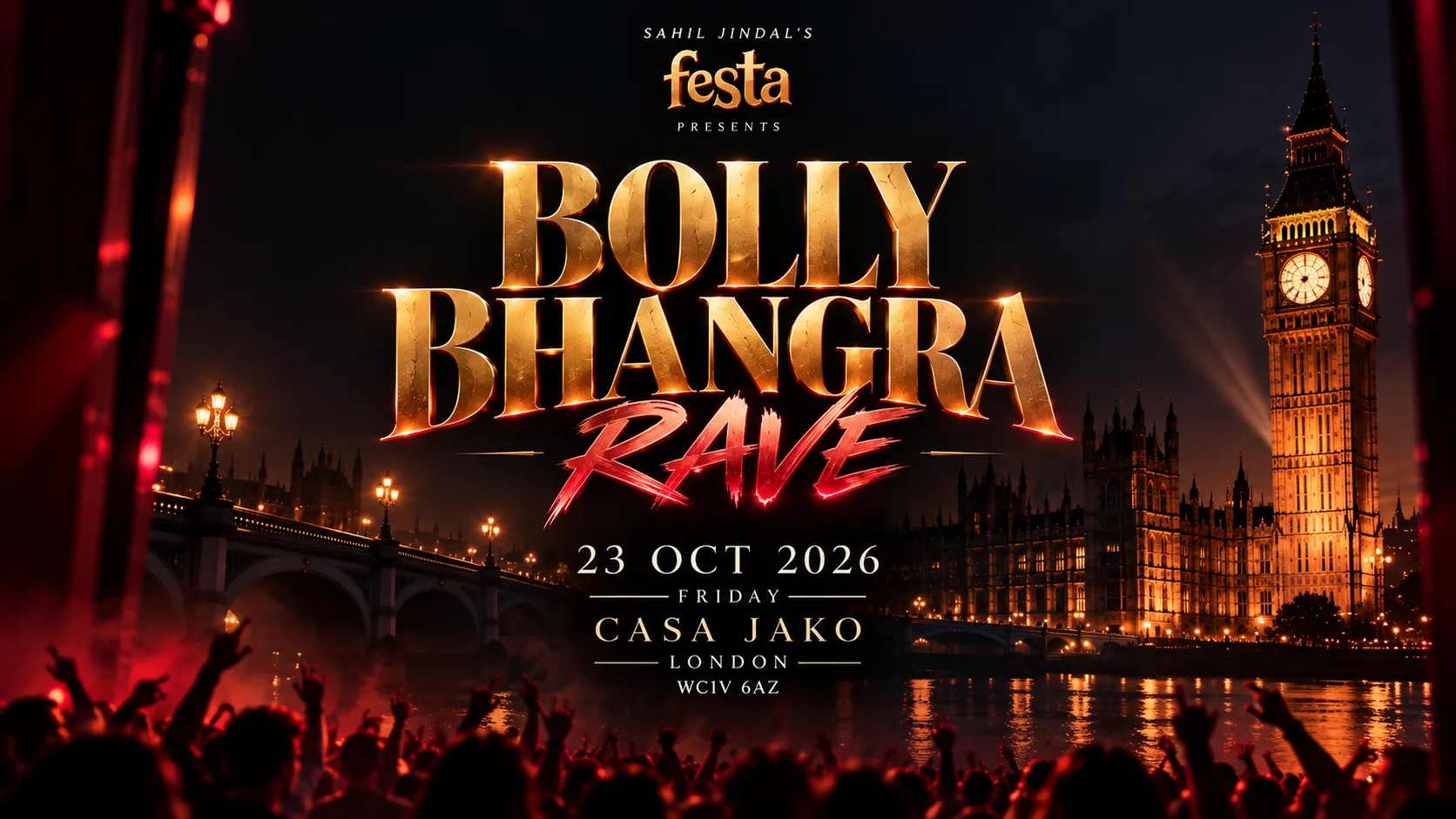 BOLLYWOOD BHANGRA RAVE💃🪩80% SOLDOUT⛔️ at Casa Jako