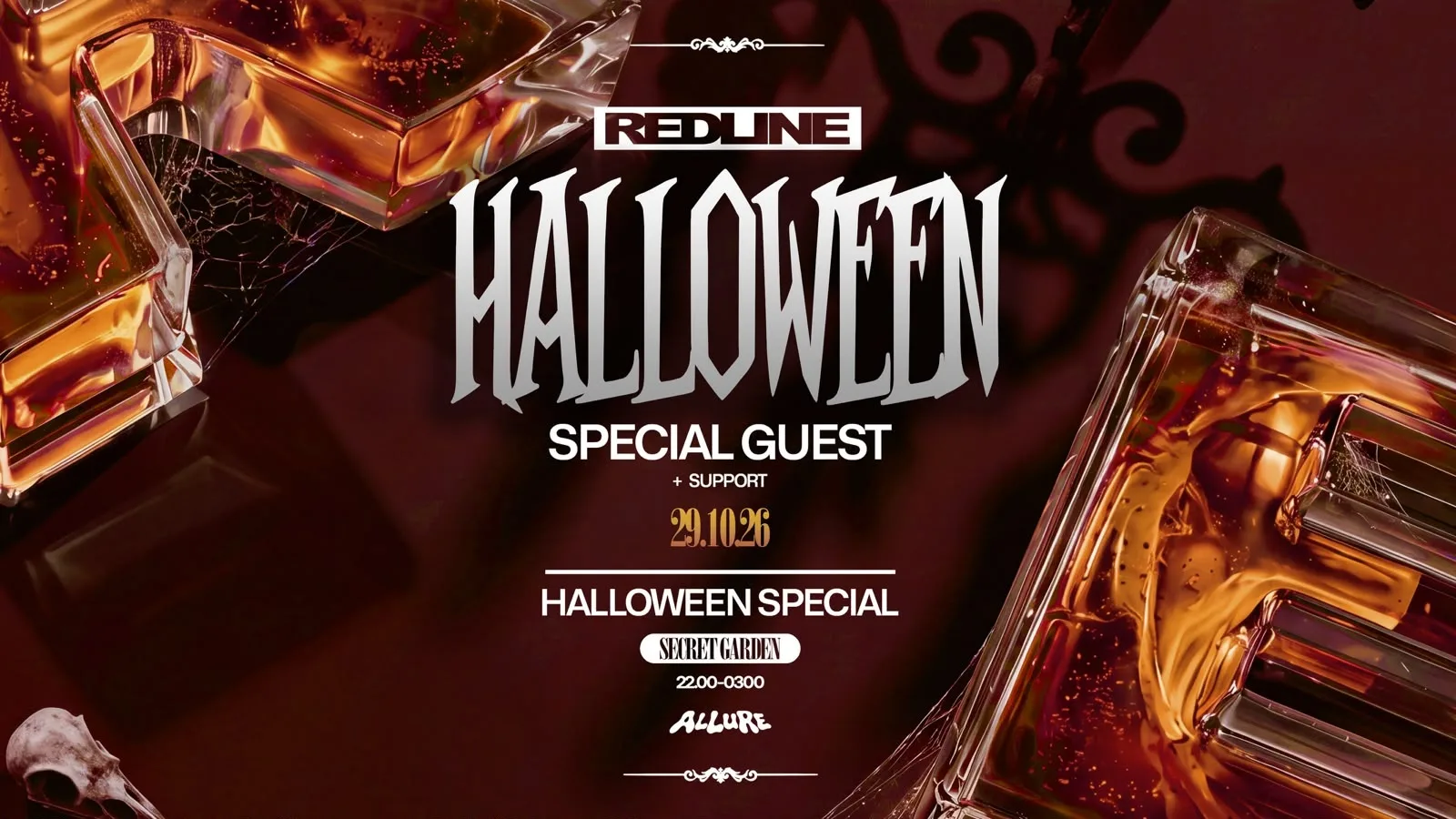 REDLINE X ALLURE - HALLOWEEN SPECIAL - SPECIAL GUEST DJ TBA