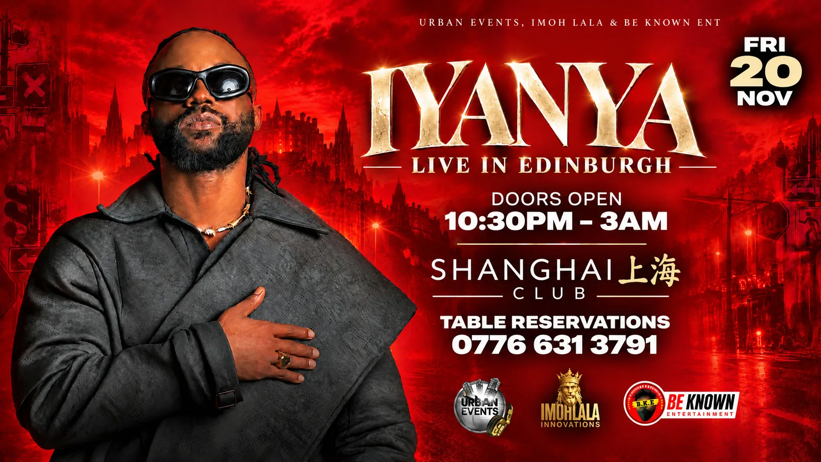 IYANYA Live @ SHANGHAI | 20.11.26