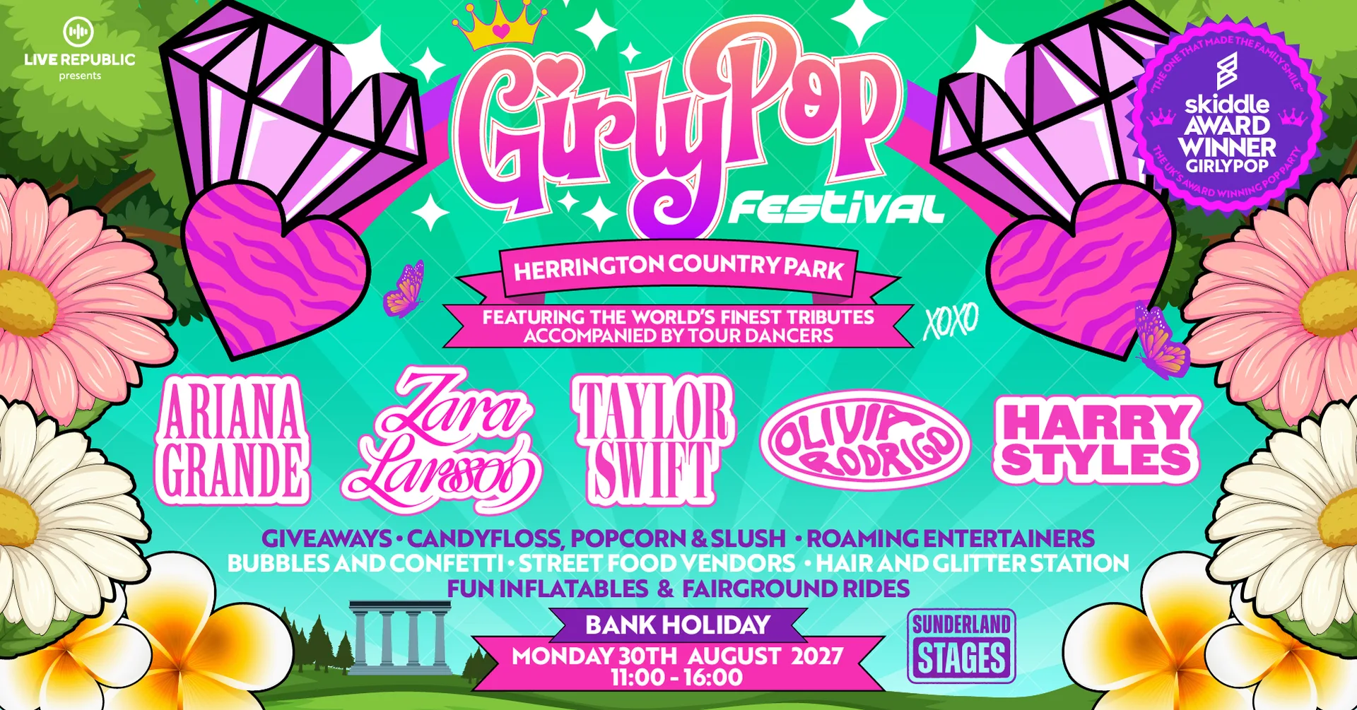 GirlyPop Summer Festival | Herrington Park, North East at Herrington Country Park