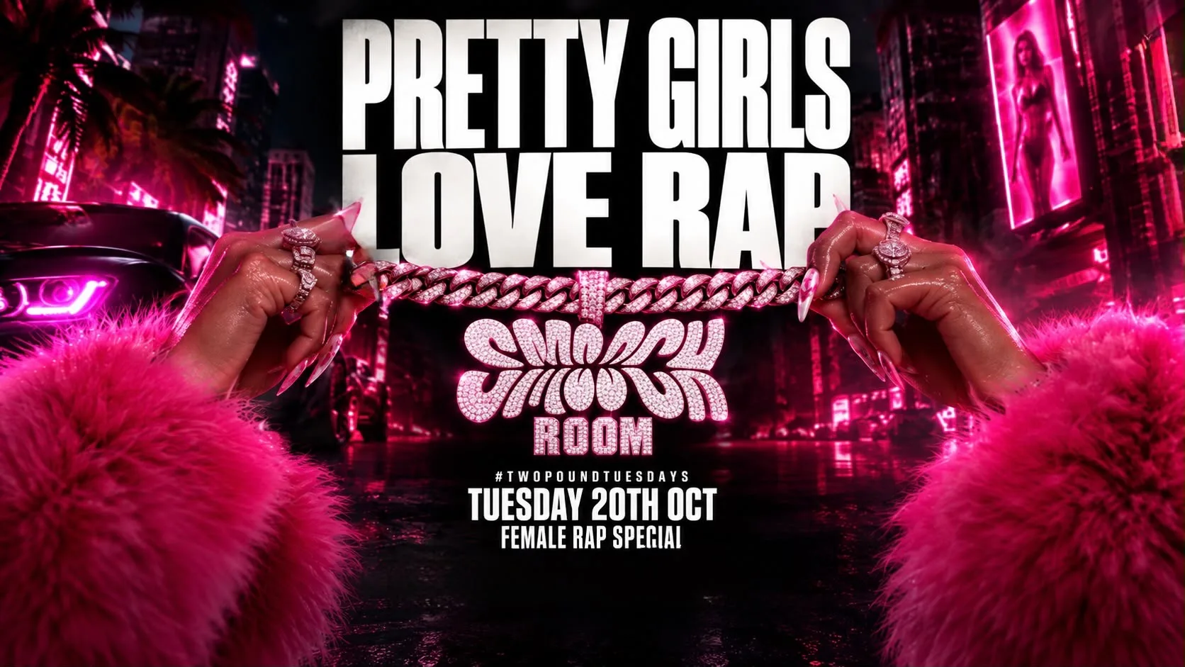 SMOOCH ROOM: PRETTY GIRLS LOVE RAP // MANAHATTA NEWCASTLE at Manahatta