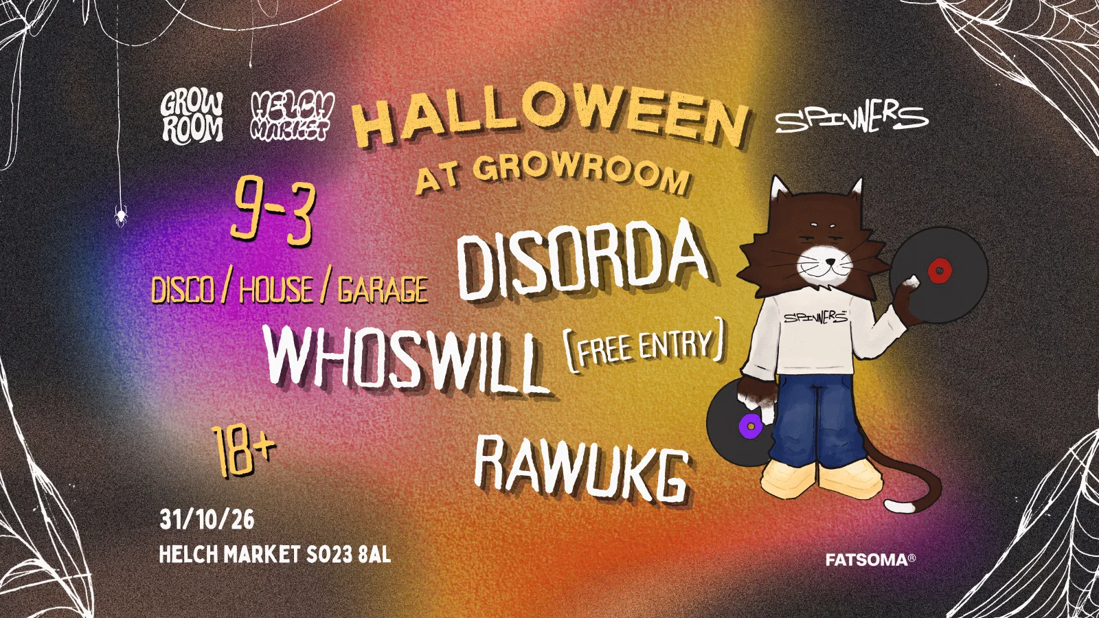 Spinners [FREE] Halloween at GrowRoom