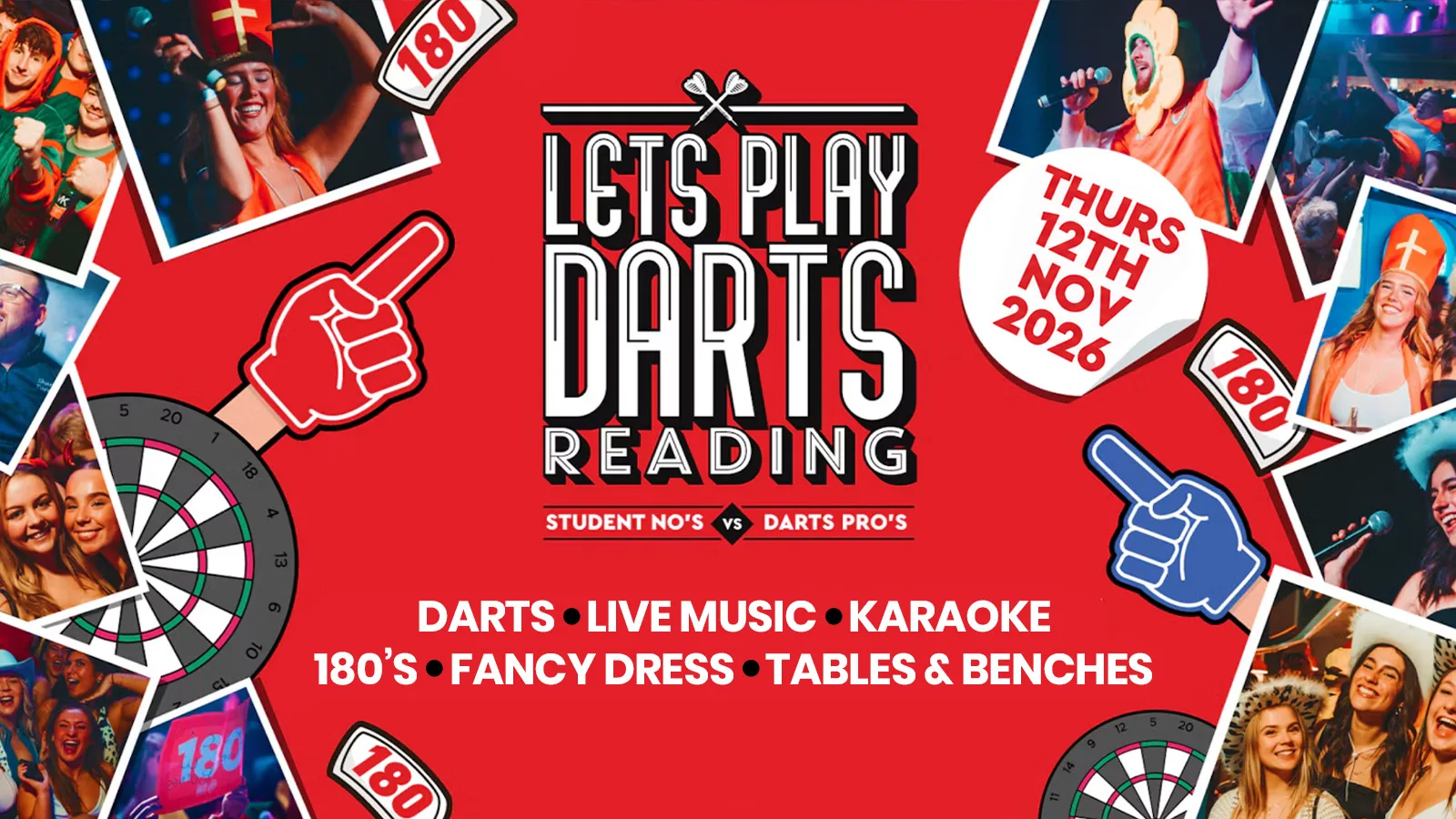 LET'S PLAY DARTS @ 3SIXTY - 12TH NOVEMBER🎯 at Reading Students' Union