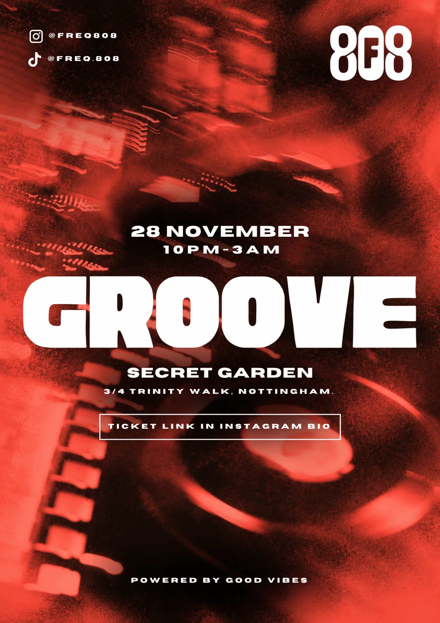 Groove at Nottingham Secret Garden