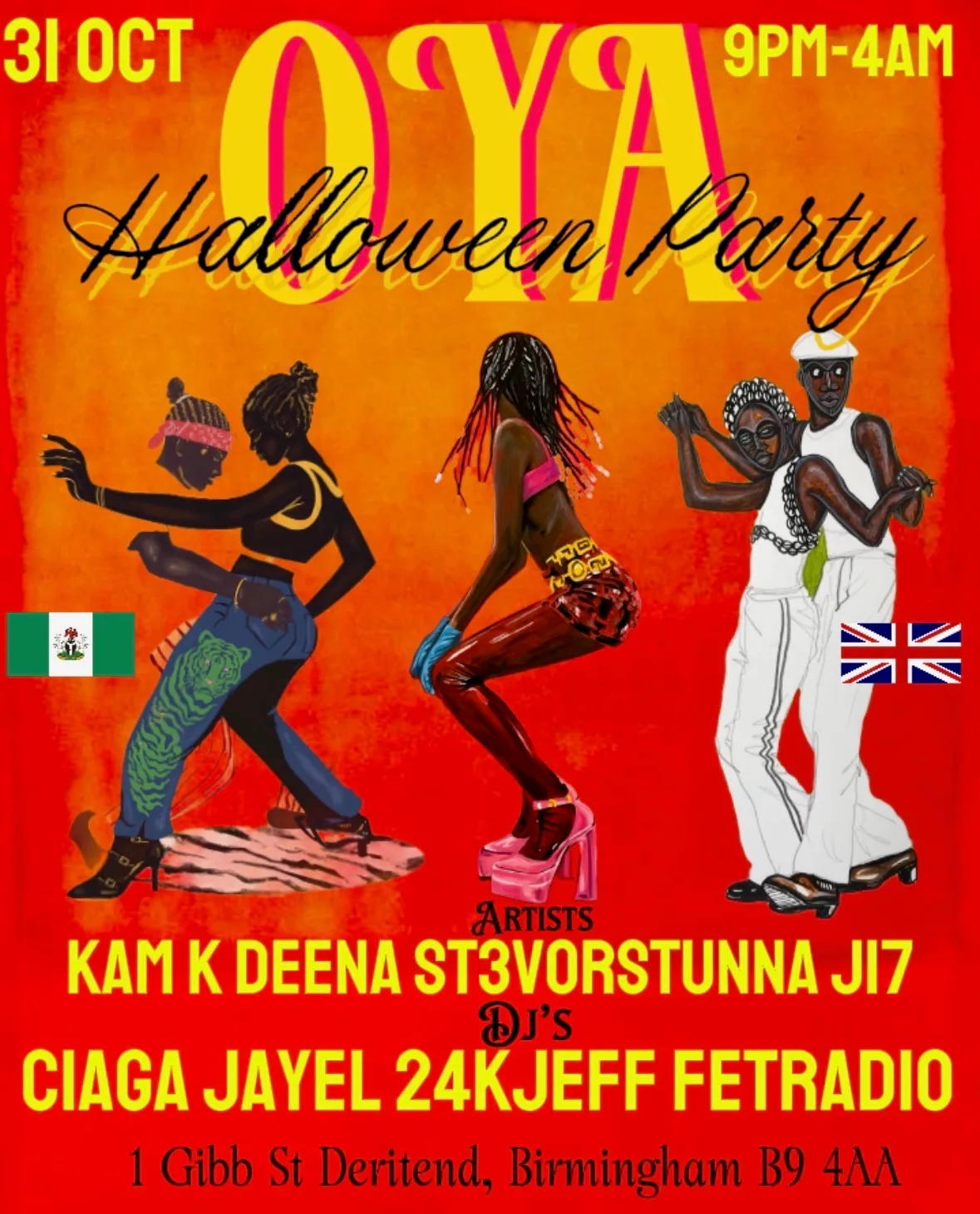 OYA Halloween party at Sophy - Digbeth