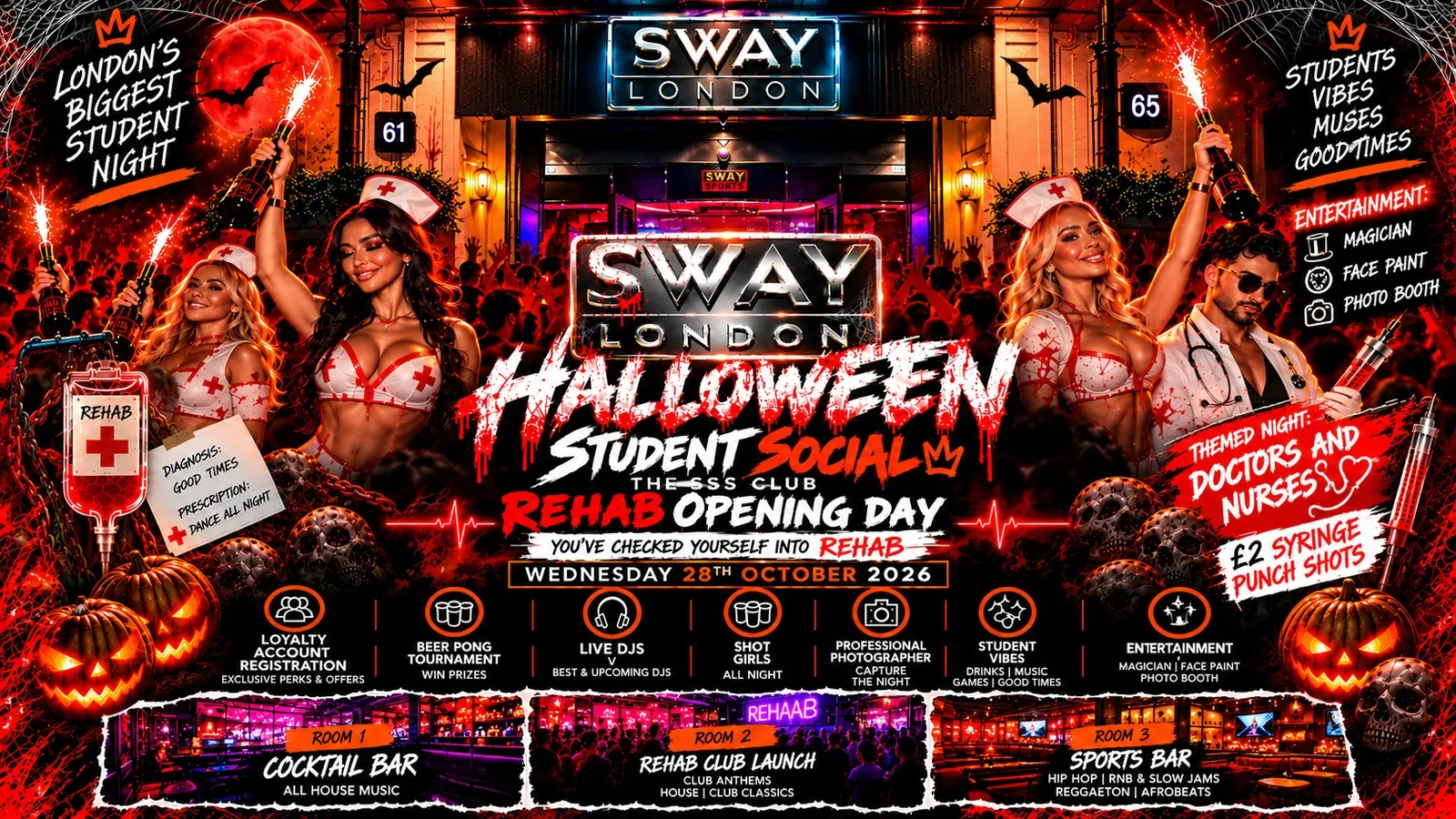 Sway Student Social Halloween Special (SSS Club)