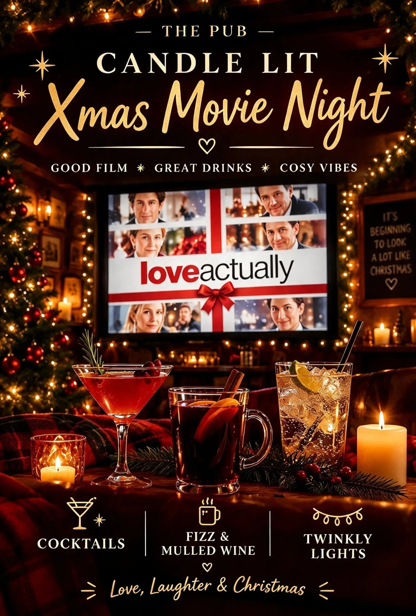Christmas Movie Night! Love Actually ❤️