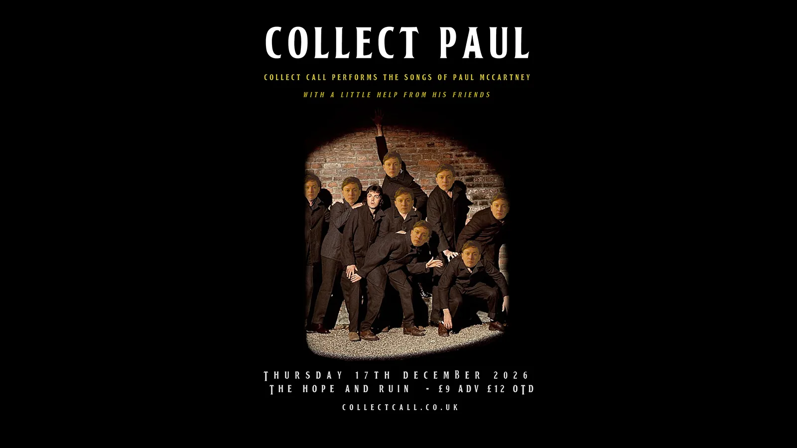 Collect Paul - Collect Call perform the songs of Paul McCartney