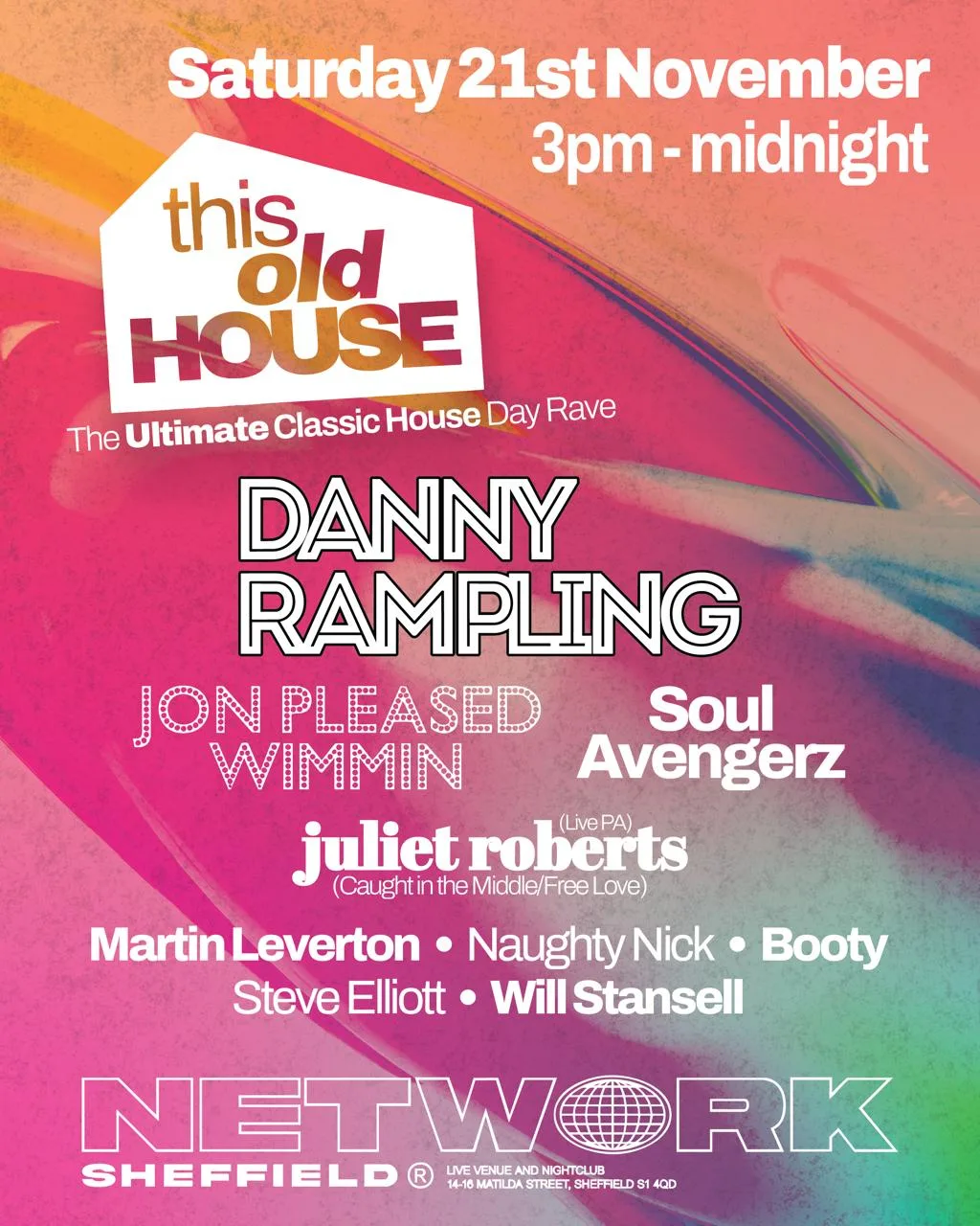 This Old House: The Ultimate Classic House Day Rave at Network
