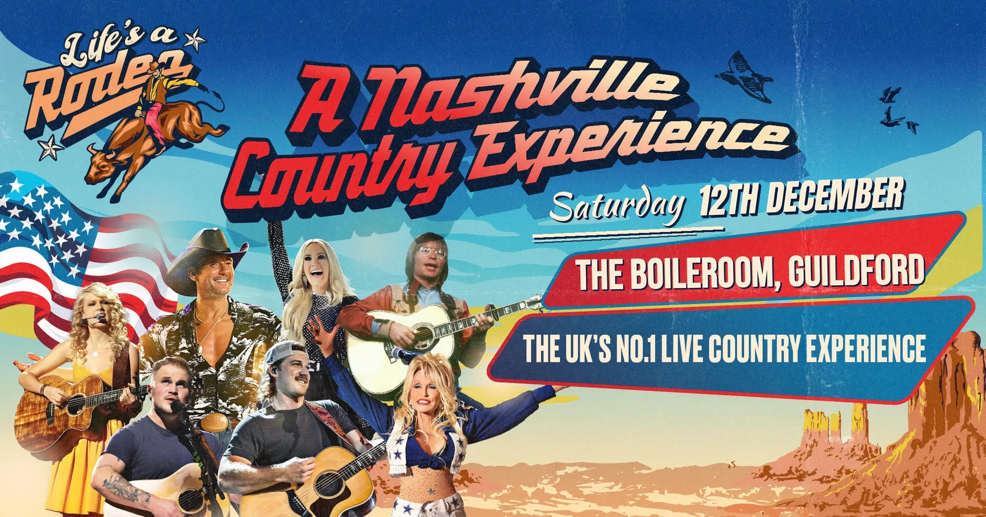 Round 2 - Guildford: A Nashville Country Music Experience 🇺🇸