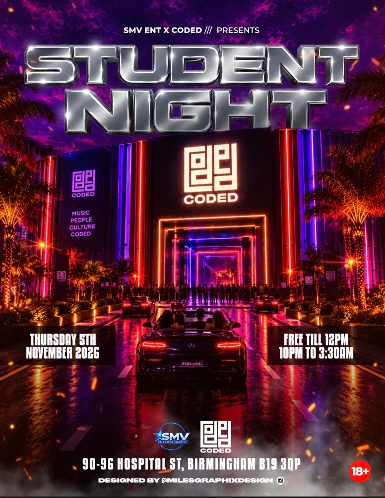 STUDENT NIGHT FREE ENTRY ENTRY TILL MIDNIGHT BY SMV