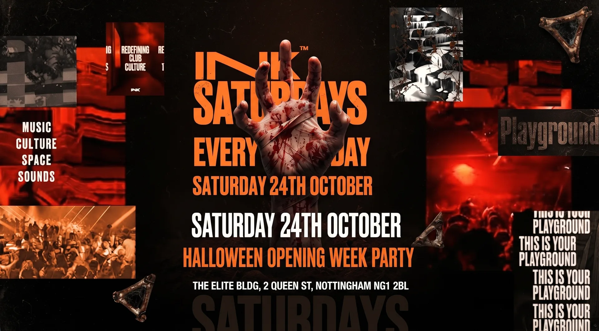 🎃 Halloween Week Opening Party 🎃 Ink. - Saturdays  - 24th October at Ink 