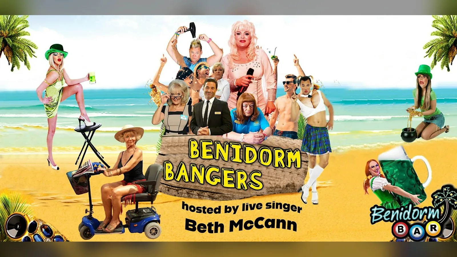 BENI BANGERS with Live Singers @ The Benidorm Bar, Liverpool