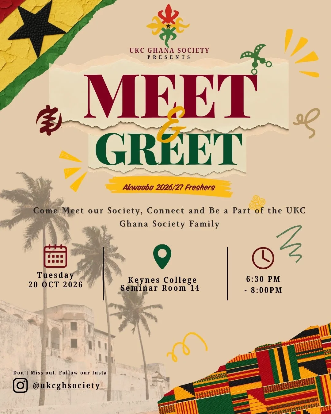 UKC GH MEET & GREET!! at Keynes College