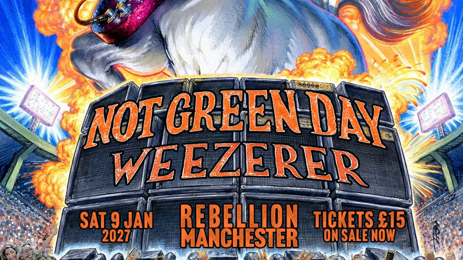Not Green Day & Weezerer