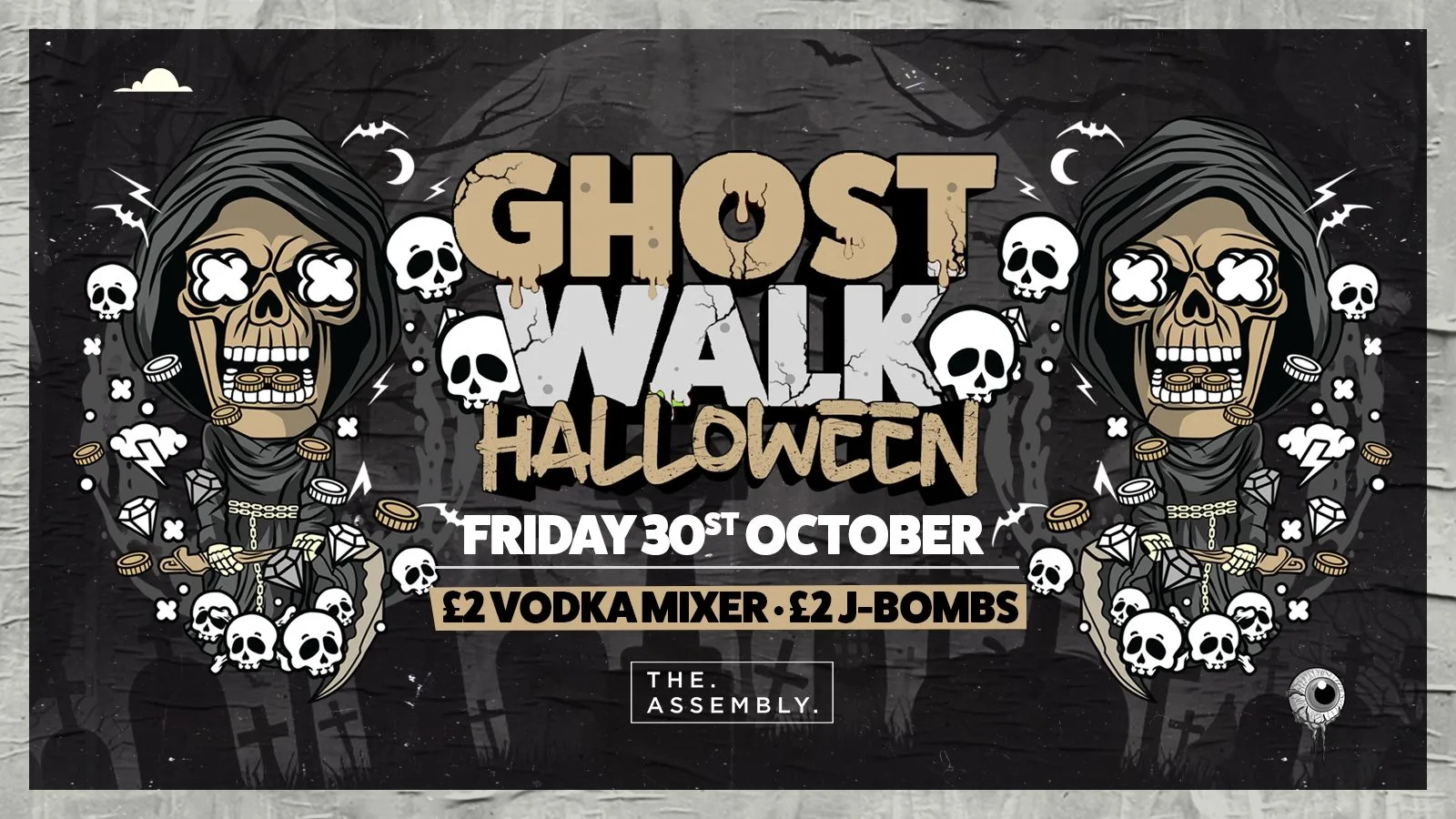 GHOST WALK HALLOWEEN FRIDAY 30/10/26 at Assembly Leamington
