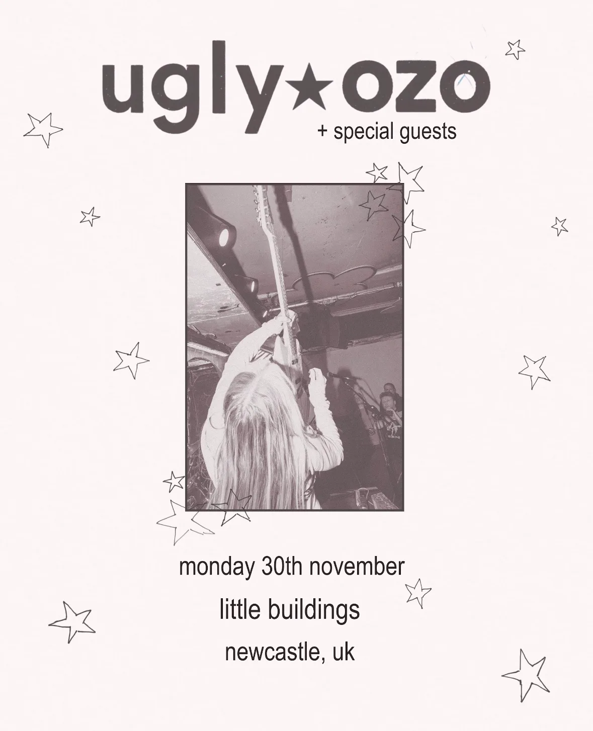 Ugly Ozo plus special Guests TBA at Little Buildings 