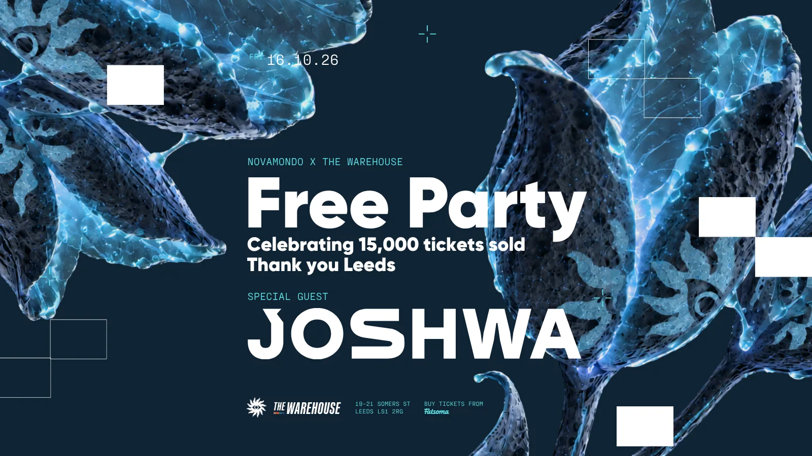 Free Party: Hosted by Novamondo | Special Guest: Joshwa at The Warehouse