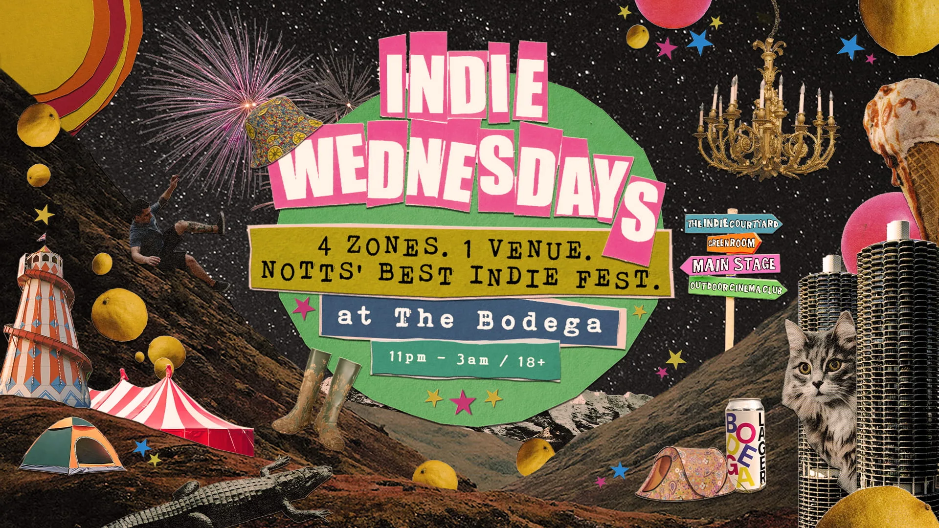 Indie Wednesdays at The Bodega at The Bodega Nottingham
